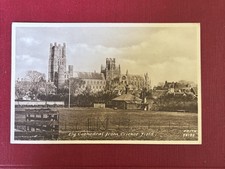 Ely Kathedrale vom Grillenfeld antike Frith P...