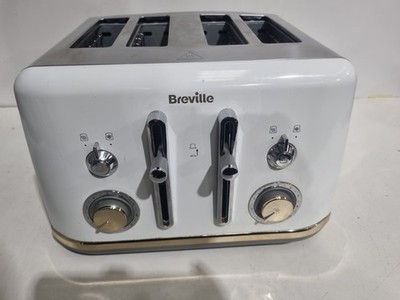 Breville Mostra VTT931 4-Scheiben-Toaster Edelstahl WEISS 0418