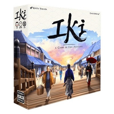 Iki A Game Of Ido Artisans, Board Game By David Sitbon New Open Box, Unplayed