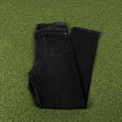 Fat Face Damen Sway Slim Jeans 12S schwarz