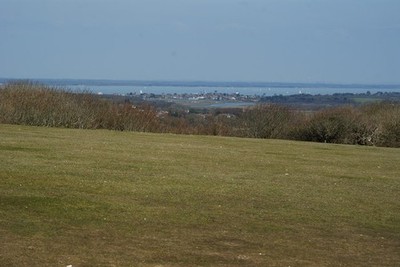 Photo A2 View Towards Yarmouth, Isle of Wight Freshwater Bay/SZ3485 Loo c2010