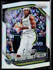 2025 Panini Prizm WNBA #96 Myisha Hines-Allen Silver Prizms