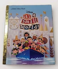 Little Golden Book It's A Small World Disney Ethnic Diversity Cultures People 