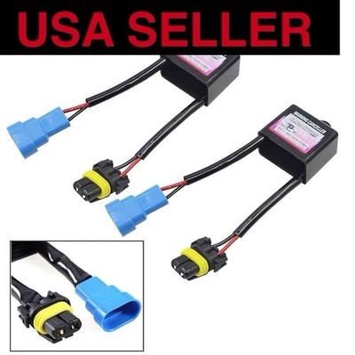Hid Error Decoder Canbus Anti Flicker Adapter Attachment For Aftermarket Hid Kit