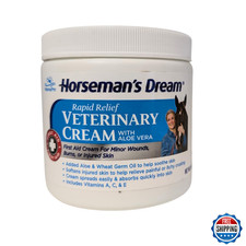 Corona Horseman's Dream Vet Cream 16oz - Minor Wounds, Skin Soothe for Horses