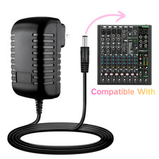 AC Adapter Charger Power Supply Cord For Mackie ProFX10v3 10-Channel Mixer Mains