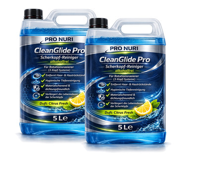 2x 5L PN Scherkopfreiniger Clean & Charge CCR Reinigungskartusche Philips