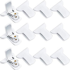 12 Pieces Padded Comforter Clips White Duvet Clips Padded Blanket Fasteners to S
