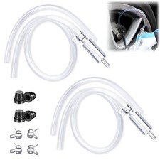 2 Pcs Brake Bleeder Hose - One Way Check Valve Tube Bleeding Tool Kit for Car...