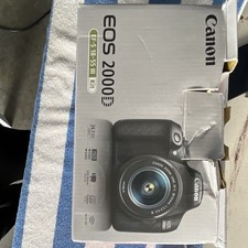 Canon EOS 2000D Digital SLR Camera Kit 24.1MP Wi-Fi Full HD 3x Zoom 18-55mm Lens