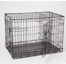 Wire Collapsible Dog Crate by Boots Barkley Xs /S Dog Crate