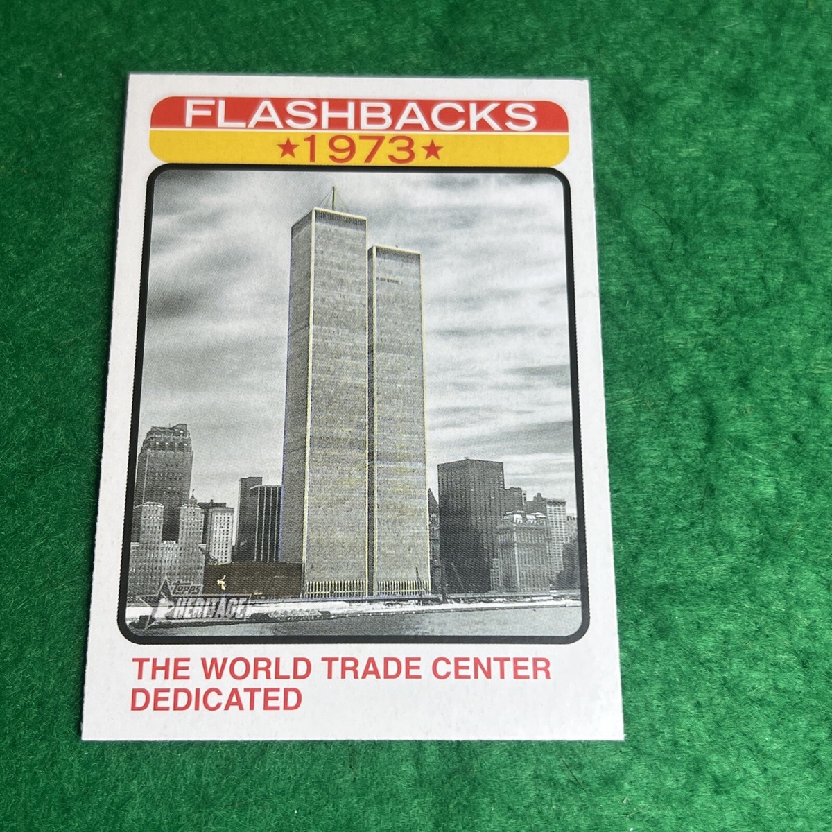2022 Topps Heritage World Trade Center Dedicated 1973 News