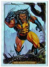 2024 UD SkyBox Marvel Masterpieces ’92 Platinum Rainbow Parallel WOLVERINE #94