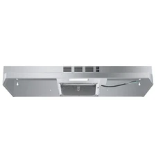 24inch Stainless Steel Kitchen Range Hood 280CFM 2 Speed Switch Push Button LED