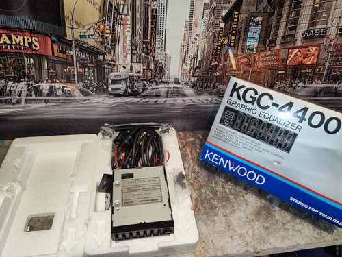 KENWOOD KGC-4400 / 5-Band-Equalizer mit LED-Reglern - Unbenutzt ! VINTAGE ! RAR - Bild 8 von 16
