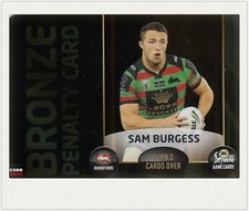 2017 TLA NRL XTREME TRADING CARD POWER CARD PC12 SAM BURGESS-RABBITOHS