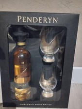 Coffret Whisky Penderyn Madeira 46% 35cl et ses deux verres 