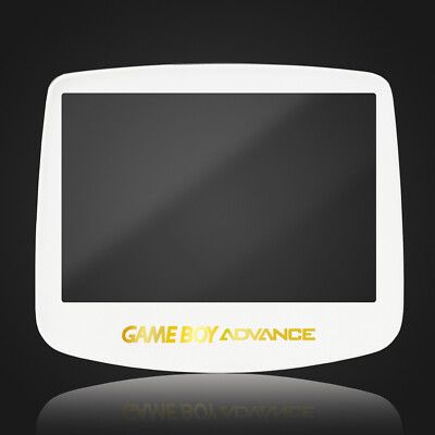 RetroSix IPS Display Scheibe aus gehärtetem Glas für Game Boy Advance Weiß Go...