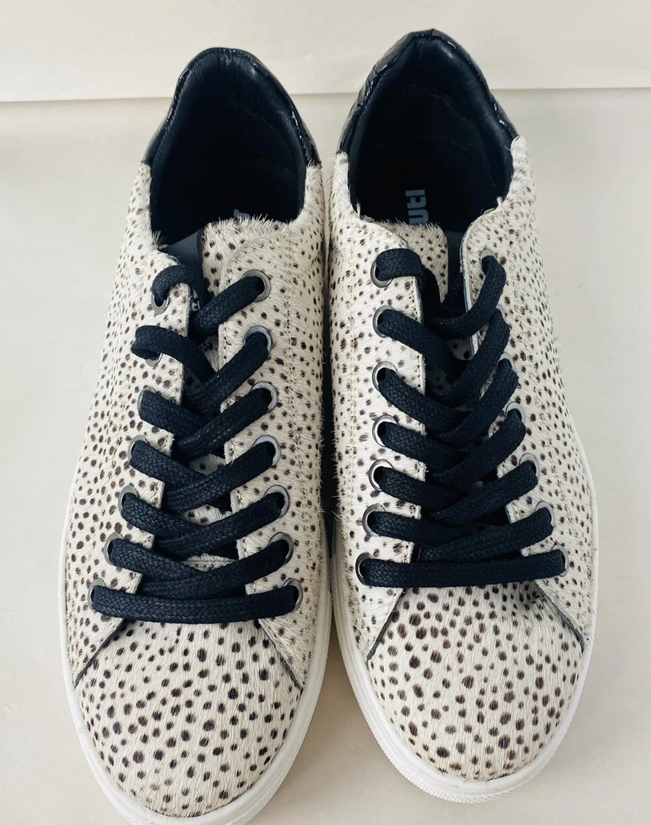 Leopard print shop chunky sole trainers