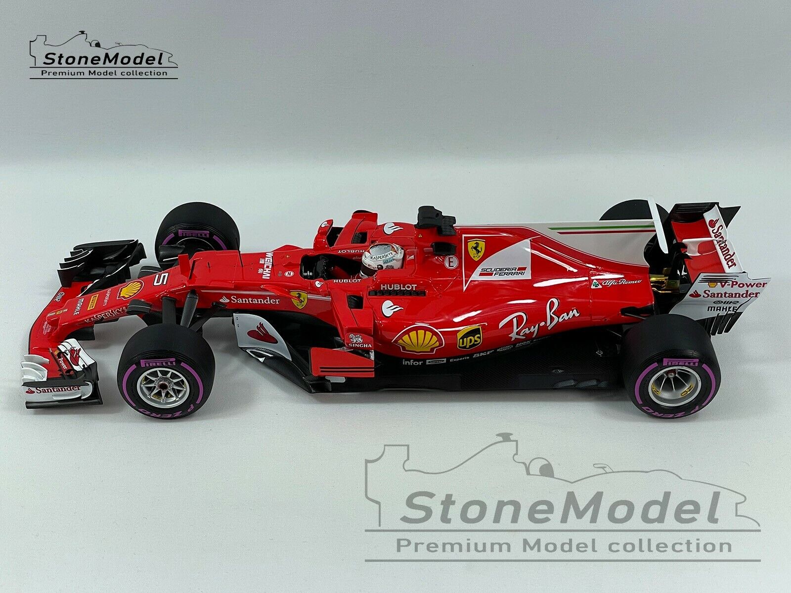 Ferrari F1 SF70H Sebastian Vettel Australia GP 2017 Winner 1:18