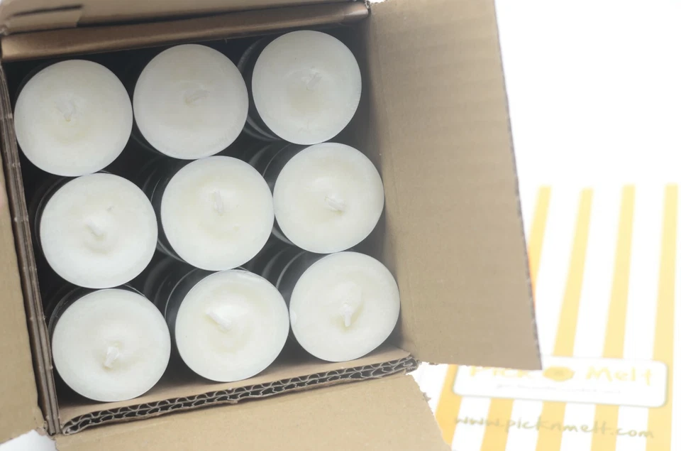 Soy Wax tealights (Large). 100% pure natural soy. Hand poured in Hampshire, UK - Image 3 of 4