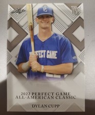 2022 Leaf Perfect Game Classic Dylan Cupp Rookie Card RC 2023 Draft Mint