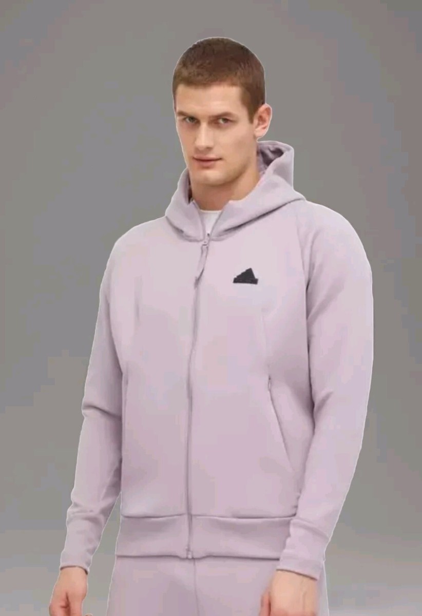 ⭐️INDIVI Adidas ZNE Premium Hooded Track Jacket Mens Medium RELAXED