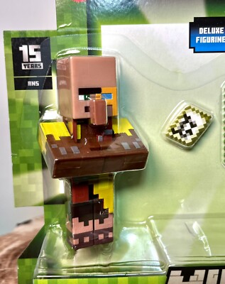 2024 Minecraft 15th Anniversary Figure 2-Pack: JUNGLE CARTOGRAPHER