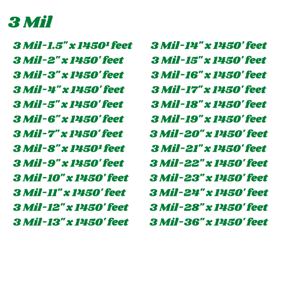 透明聚乙烯管多种尺寸 1 塑料卷制作脉冲热封袋 — 第 2/4 张图片