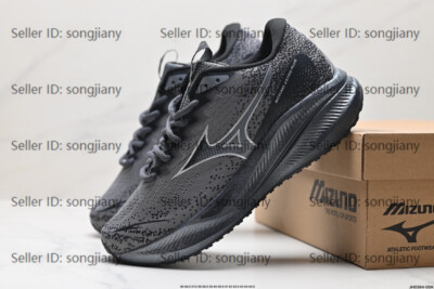 Mizuno Astro Plus Running Shoes Smoked Black D1GH240107 Sneakers