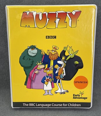 INCOMPLETE Muzzy BBC Language Course Children Spanish Level 1 (MISSING 1-3 DVD)