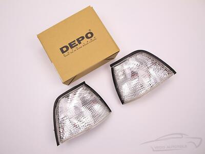 ORIGINAL ABAKUS BLINKLEUCHTE BLINKER Weiss LICHT SET BMW 3er E36