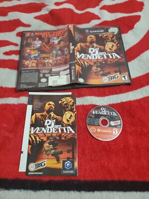 Def Jam Vendetta (Nintendo GameCube, 2003) CIB Complete w/ Manual  Rare