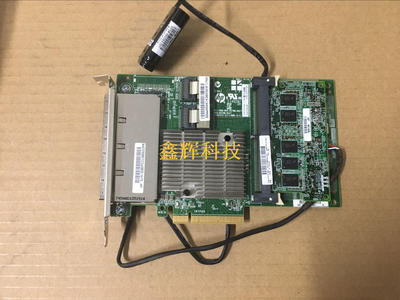 HP Smart Array P822 24-CH 2GB SAS 6G PCI-E  615418-B21 643379-001+ Battery 