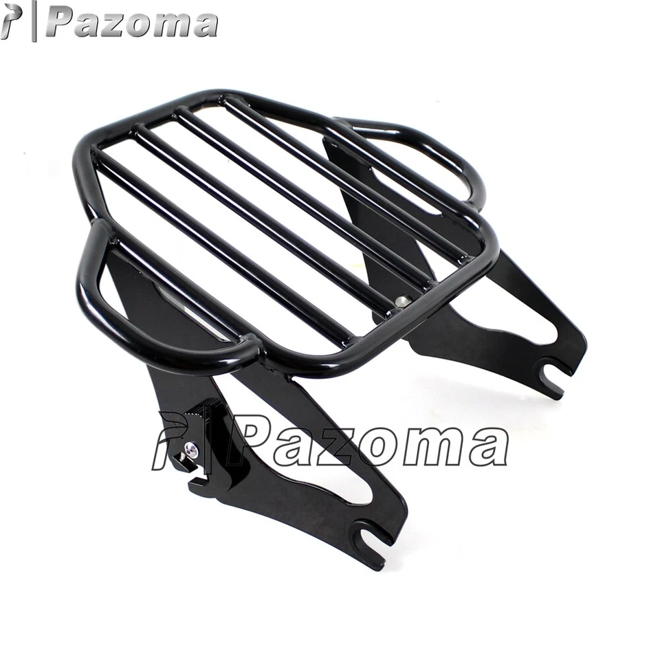 Portaequipajes de montaje desmontable para Harley Touring Street Glide Road King 09-16 Foto 2 de 4
