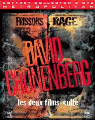 Double DVD : Frissons + Rage - David Cronenberg - NEUF