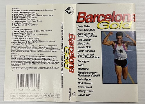 Barcelona Gold Various Artists Music Cassette Tape 759926974-4 WB 1992 Original - Picture 14 of 24