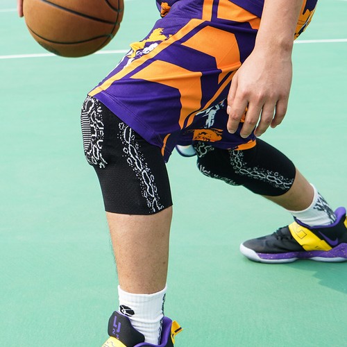 Kuangmi Knee guard Support Brace pad Compression Sleeve Running basketball 1 Pcs - Picture 6 of 9