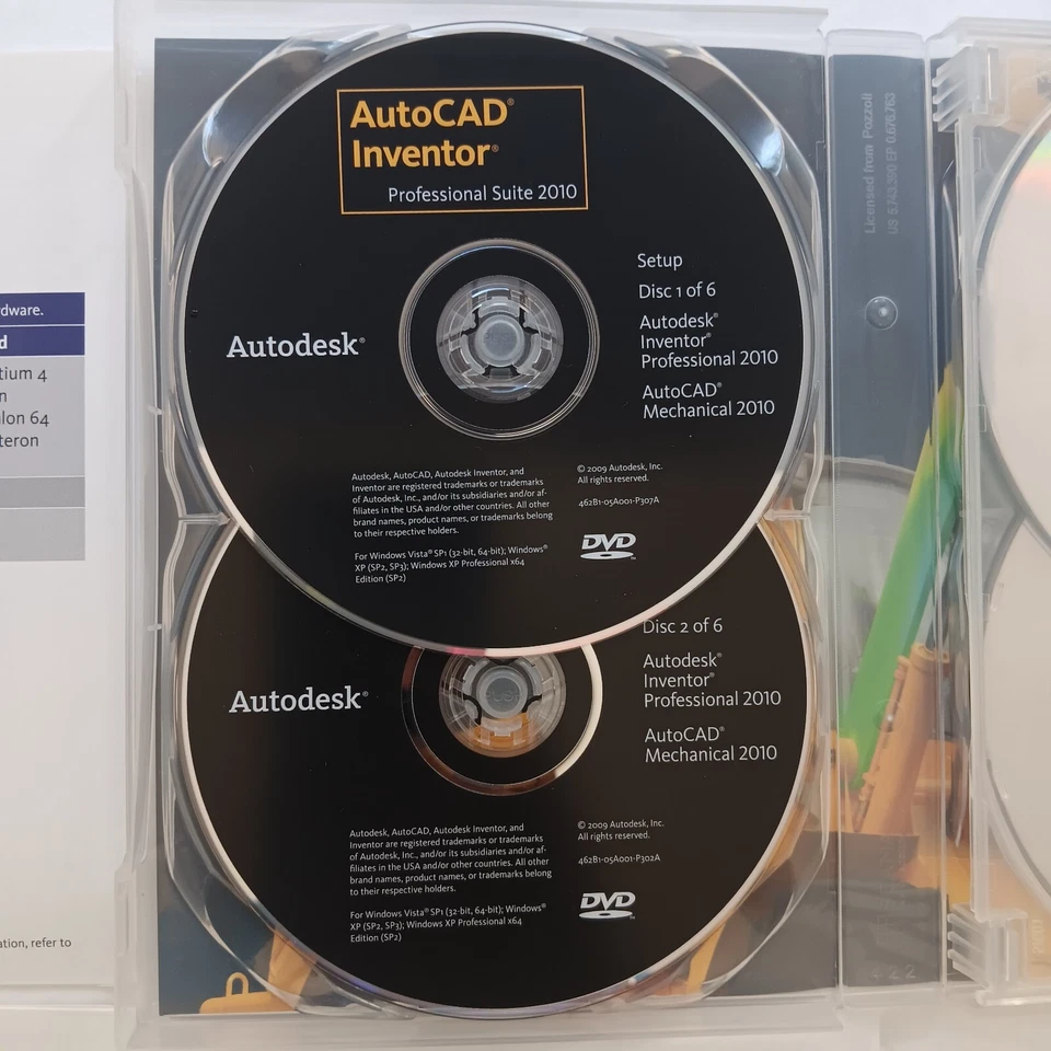 Autodesk AutoCAD Inventor Professional Suite 2010 Student Version - Image 3 of 4