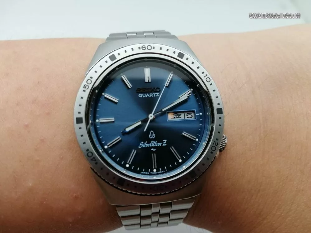 SEIKO QUARTZ SILVERWAVE Z 7123-8070 VINTAGE DIVER WATCH FOR MEN | CIRCA 1978,NOS