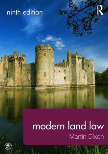 Modern Land Law by Martin J. Dixon (Paperback, 2014)