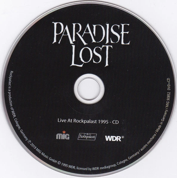 PARADISE LOST Live at Rockpalast 1995 CD+DVD 2019 MIG 90852 Draconian Icon NEU** - Bild 3 von 4