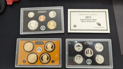 2013 S U.S Mint Silver Proof 14 Coins Set - OGP & COA | eBay