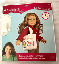 American Girl doll Crafts Doll Iron-on Kit Tote Bag DOLL TOTE SEALED