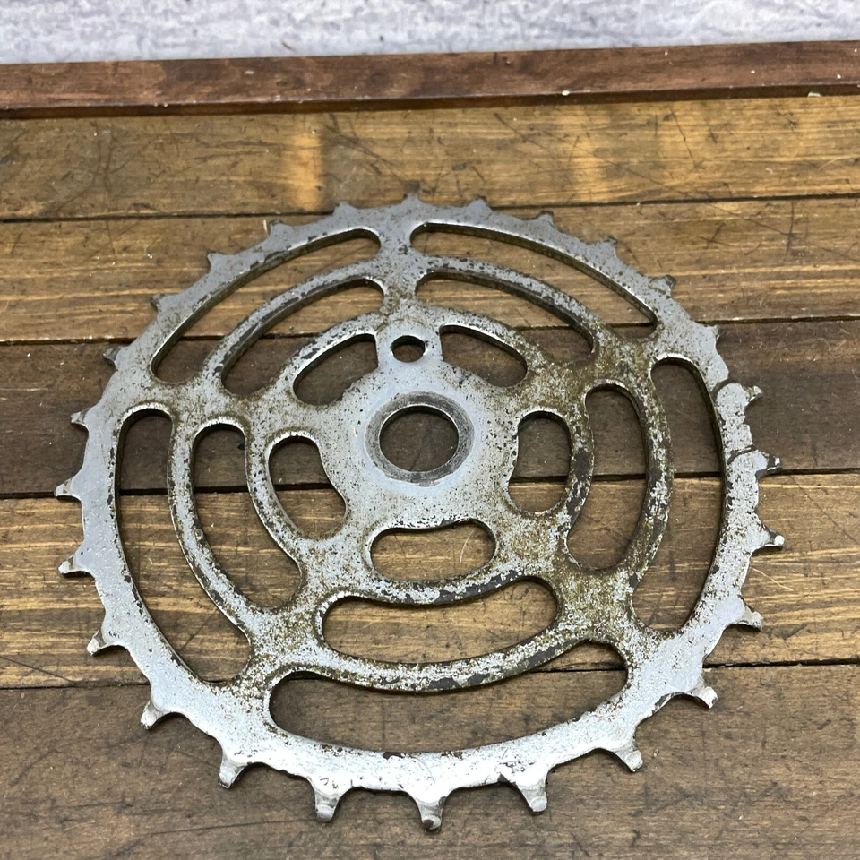 Vintage Sprocket Skip Tooth Pre War Post War Chainring 26t Balloon Tire Thick 26 - Image 2 of 4