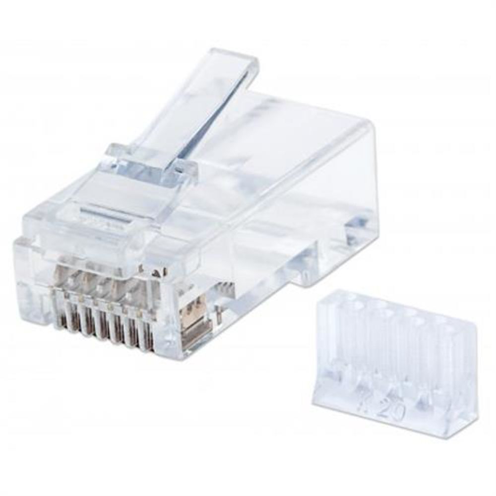 Модульный разъем Intellinet INT,Cat6,RJ45 с вкладышем, неэкранированный