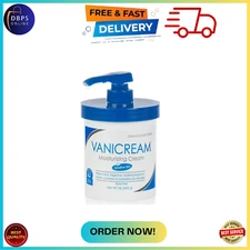 Vanicream Moisturizing Skin Cream with Pump Dispenser 16 fl oz 1 lb Moisturizer