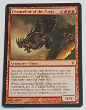 MTG Card - 1x Chancellor of the Forge - New Phyrexia - NM - Rare - Magic - 2011