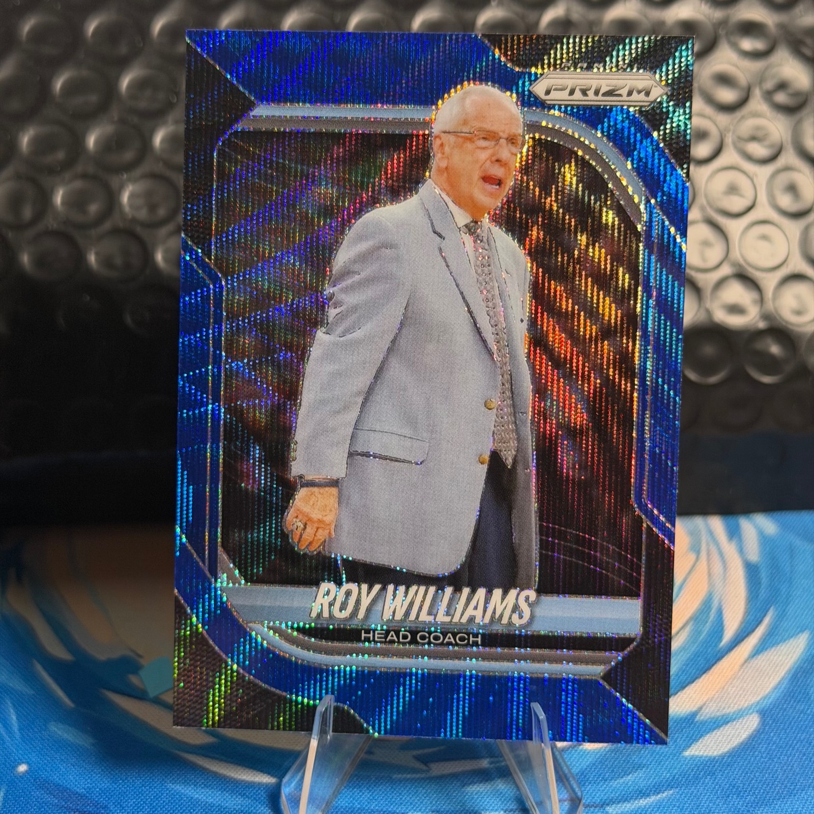 2025-26 Panini Prizm #132 Roy Williams Blue Wave Prizm #/249