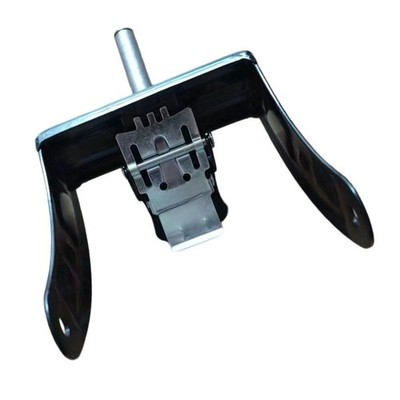 Metal Fork Foot for 7''Cart Wheel for Folding Wagon Trolley Garden Shopping Cart